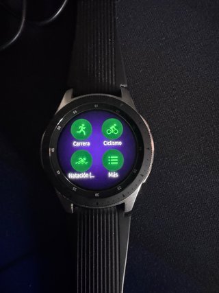 Samsung Galaxy Watch Smartwatch Plata/Negro