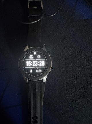 Samsung Galaxy Watch Smartwatch Plata/Negro