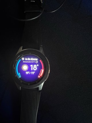 Samsung Galaxy Watch Smartwatch Plata/Negro