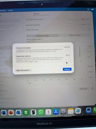MacBook Air M1 Plata