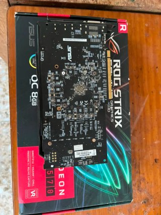 Tarjeta Gráfica Asus ROG Strix RX 570 8GB