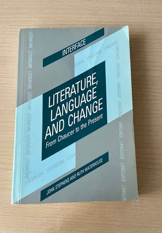Literature, Language and Change From Chaucer to...