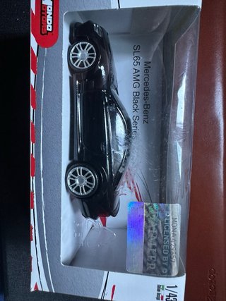 Mercedes-Benz SL65 AMG Negro.   Escala 1/43