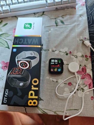 Smartwatch DT NO1 8PRO Negro