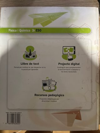 Física i Química 3r ESO - Mediterrània