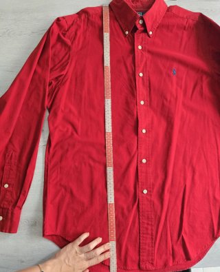 Camisa Polo Ralph Lauren Roja Classic Fit M