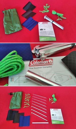 Kit de Repuestos Tienda de Campaña Coleman Cobra2