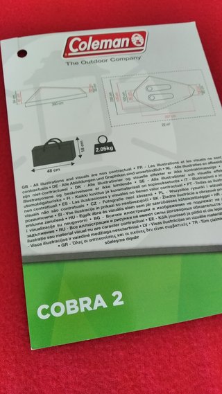 Kit de Repuestos Tienda de Campaña Coleman Cobra2