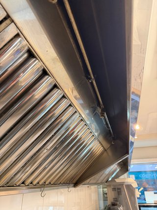 Campana extractora industrial acero inoxidable