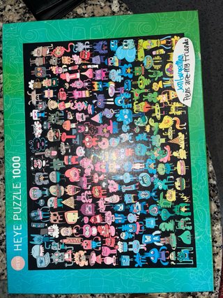 Puzzle HEYE 1000 piezas Monstruos