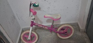 Bicicleta Patrulla Canina Rosa