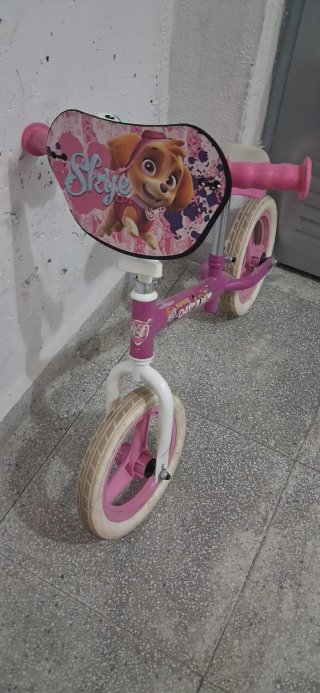 Bicicleta Patrulla Canina Rosa