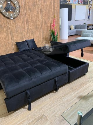 Oferta! Nuevo sofa cama matrimonial con arcón + 2 cojines