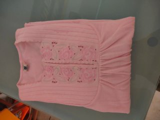 Camicia da notte vintage in lana made Italy