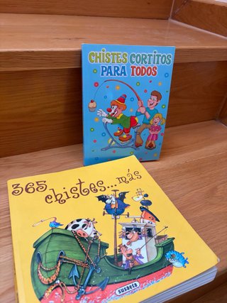 2 libros de chistes para niños de 8-12 años