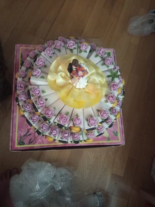 Cajitas Detalles Boda Novios Flores