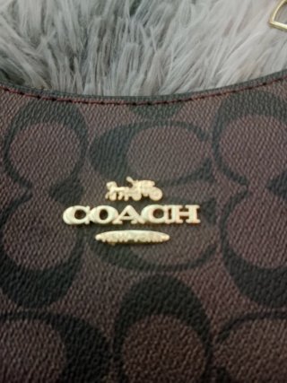 Bolso Coach Negro y Marrón