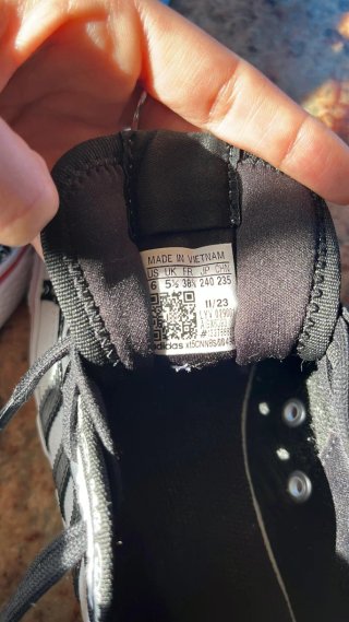 Zapatillas Adidas Nizza Blancas y Negras