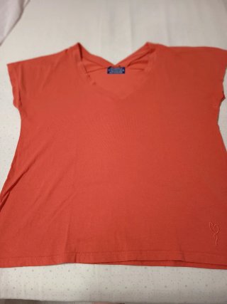 Camiseta naranja talla XL
