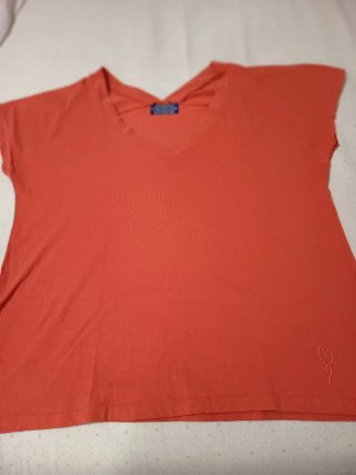Camiseta naranja talla XL