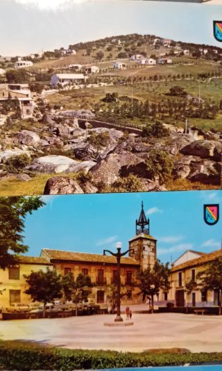 Lote 5 Postales Navahermosa, Toledo Años 60