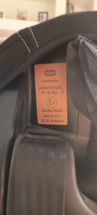 Silla Bebé Chicco Xpace Isofix Negra