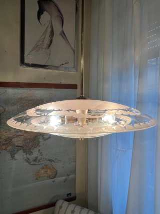 Cindolo anni'50 attribuito Pietro Chiesa rosa