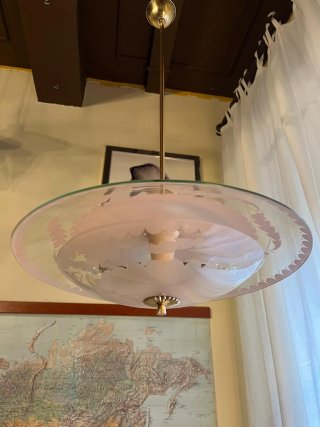 Cindolo anni'50 attribuito Pietro Chiesa rosa