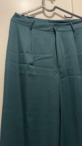 Pantalón sastre verde oscuro
