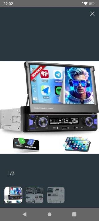 Radio Pantalla 1 Din