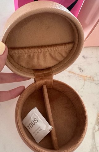 Joyero de viaje Tous beige