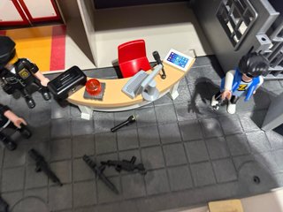 Comisaría Playmobil con Maletín y Accesorios