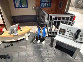 Comisaría Playmobil con Maletín y Accesorios