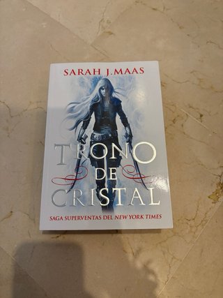 4 libros Trono de Cristal 1a Edición