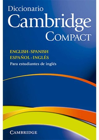 Diccionario Cambridge Compact. English - Spanish E