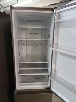 Nevera Haier plateada Combi con garantía