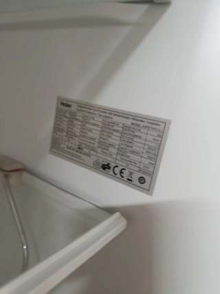 Nevera Haier plateada Combi con garantía