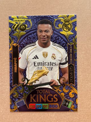Cromo Panini 2024-25 Mbappé Total Kings