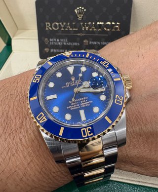 Rolex Submariner ref. 116613LB Blusey