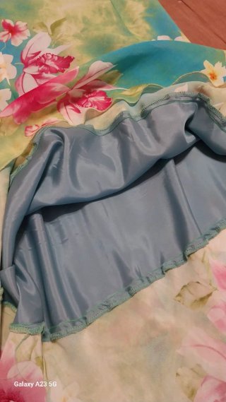 Vestido floral con volantes Talla 44-46