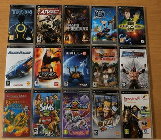 Pack Juegos PSP: Tron, Transformers, Sims 2