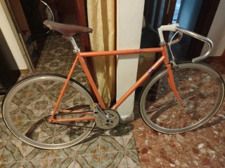 Bicicleta Fuji Clásica naranja