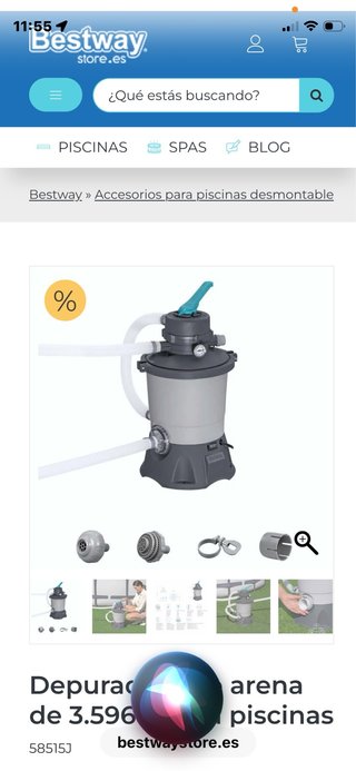 Depuradora Bestway para piscinas