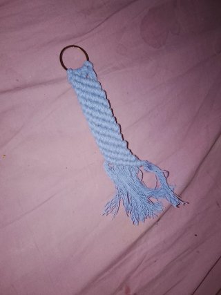 Llavero macramé