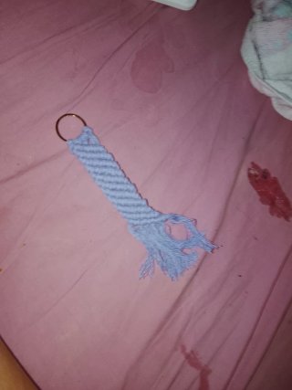 Llavero macramé