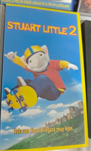 Lote VHS: Ice Age, Casper, Stuart Little 2, etc.