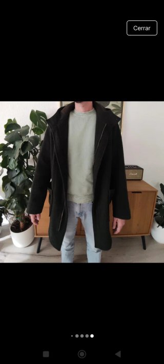Abrigo Twothirds verde hombre