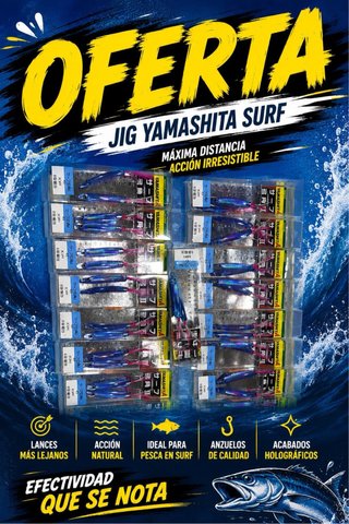 Jigs Yamashita Surf Oferta Pesca/no negociable.