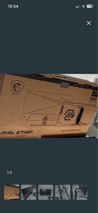MSI MAG 274QRF Monitor Gaming