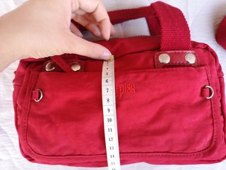Borsa a mano e tracolla Carpisa rossa